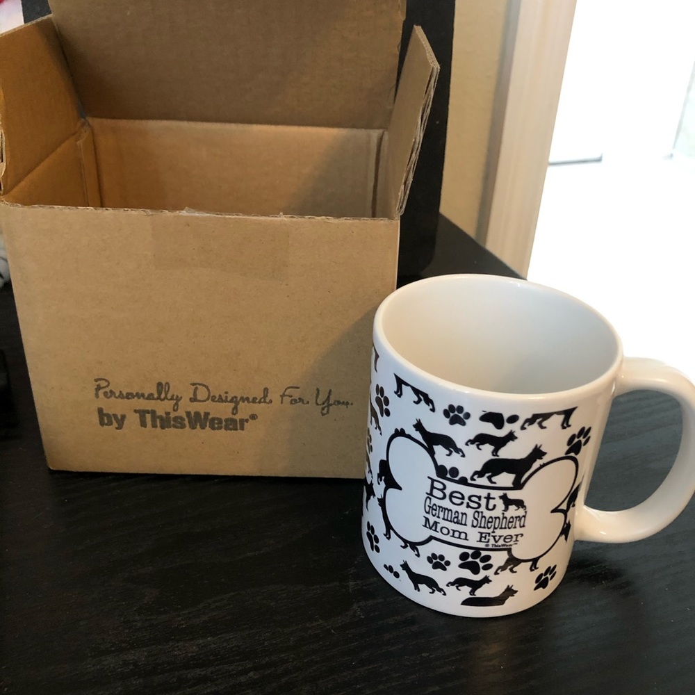 Best German Shepard Mom mug by This Wear NWT